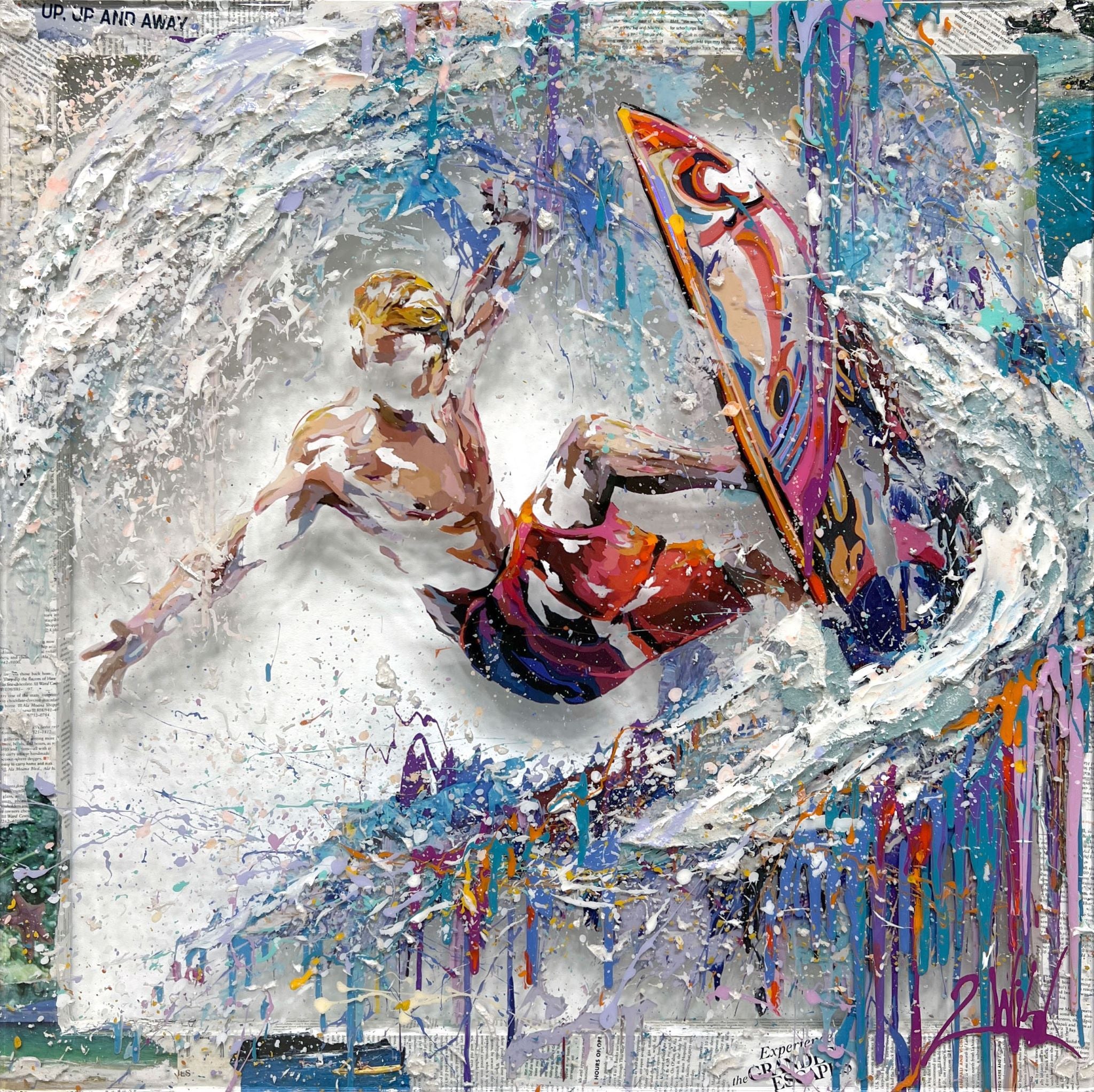 Waves for Days (3/99) - Galerie d'Art Beauchamp