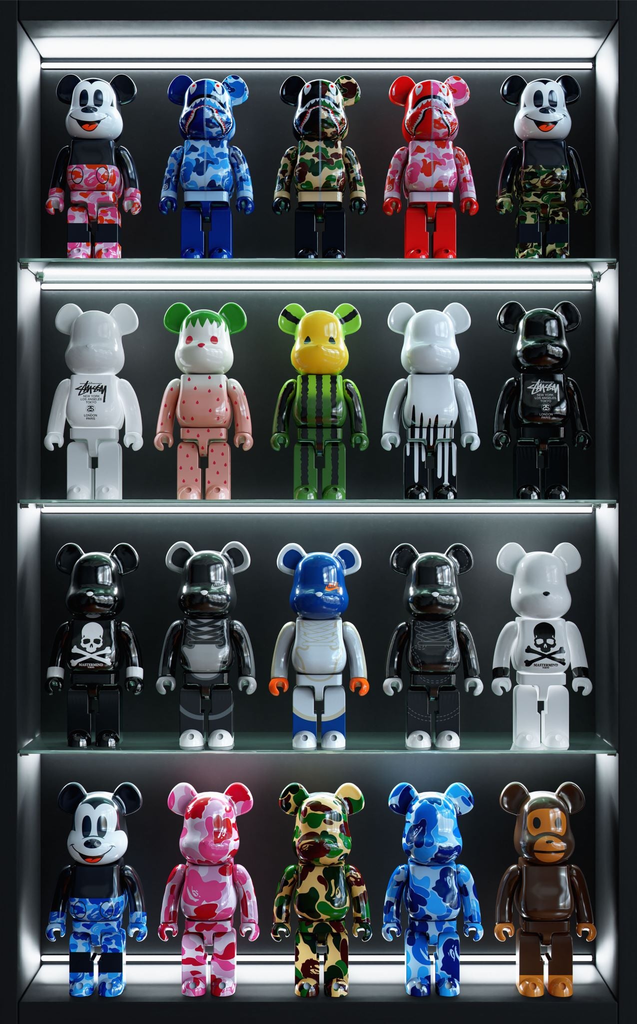 Fashion Be@rbrick Toyscape (Série/Series)
