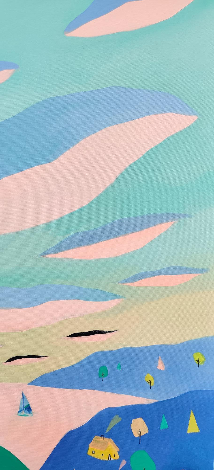 Les montagnes bleues