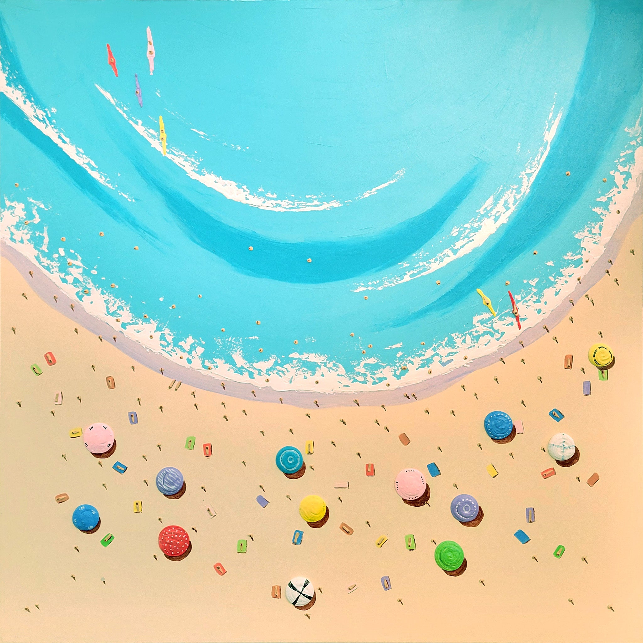 Holidays in sunny beach