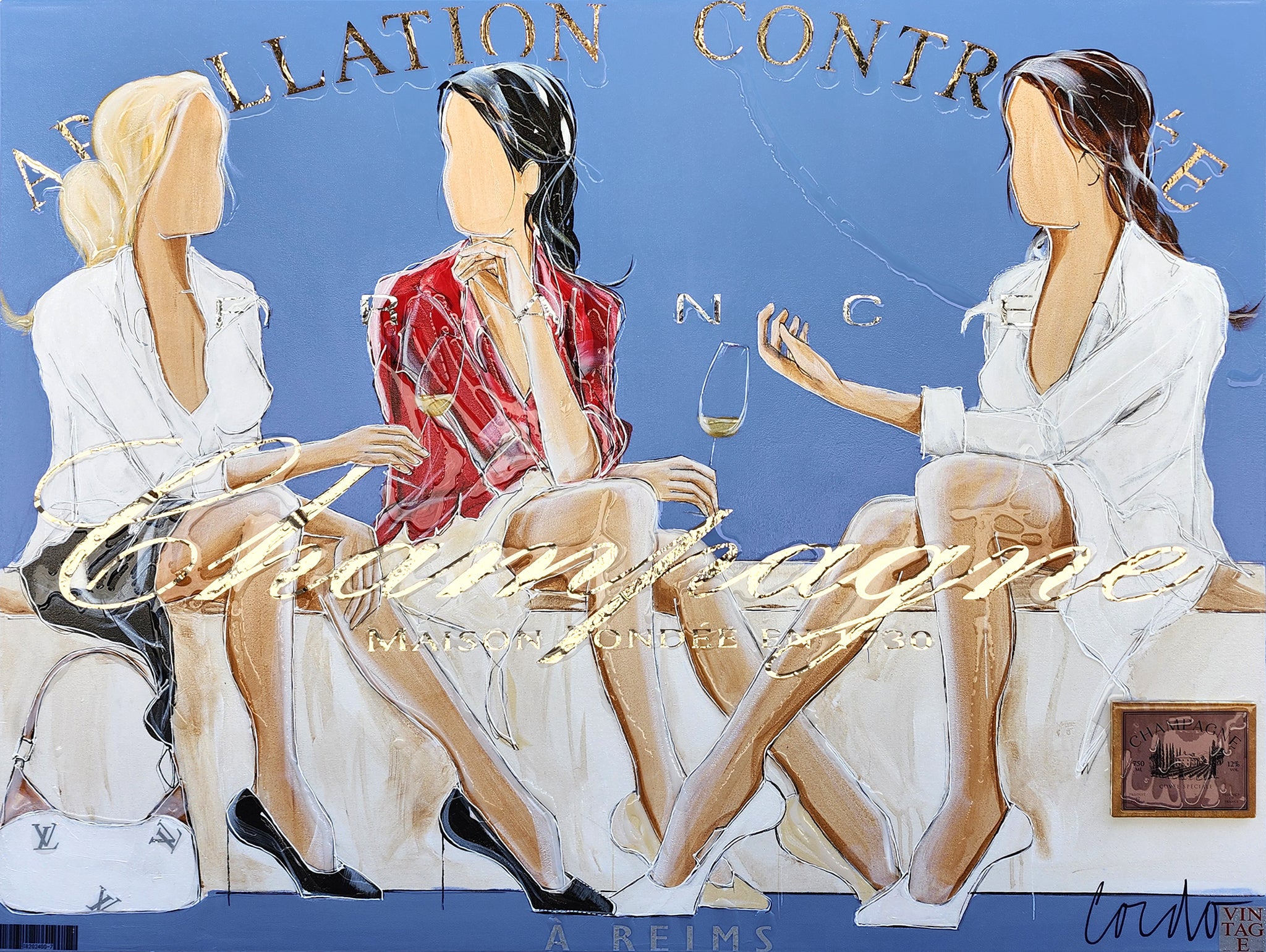 Elles sur LV & Pinot noir