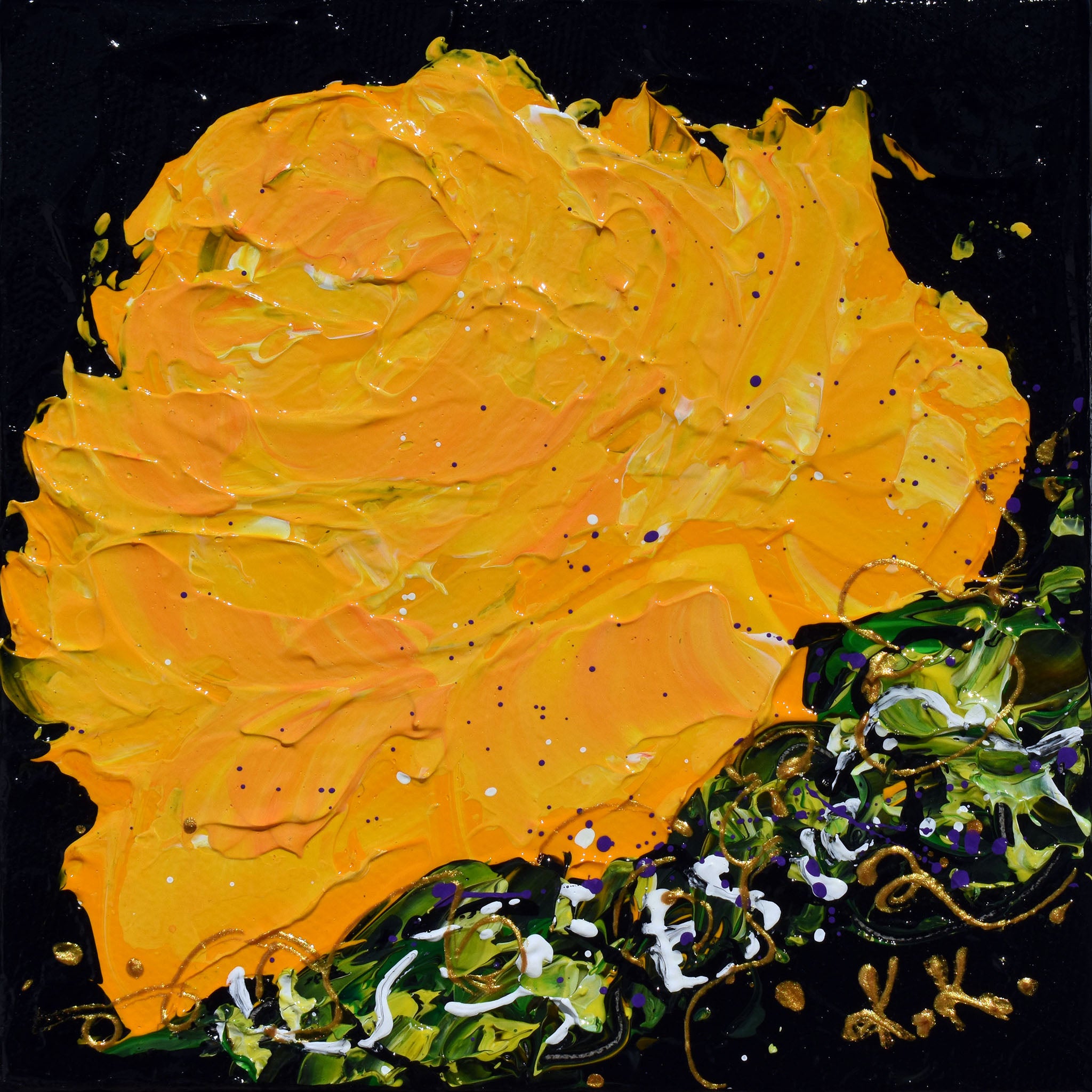 Le Dépassement de soi; Chaque pétale, quatre pas de plus