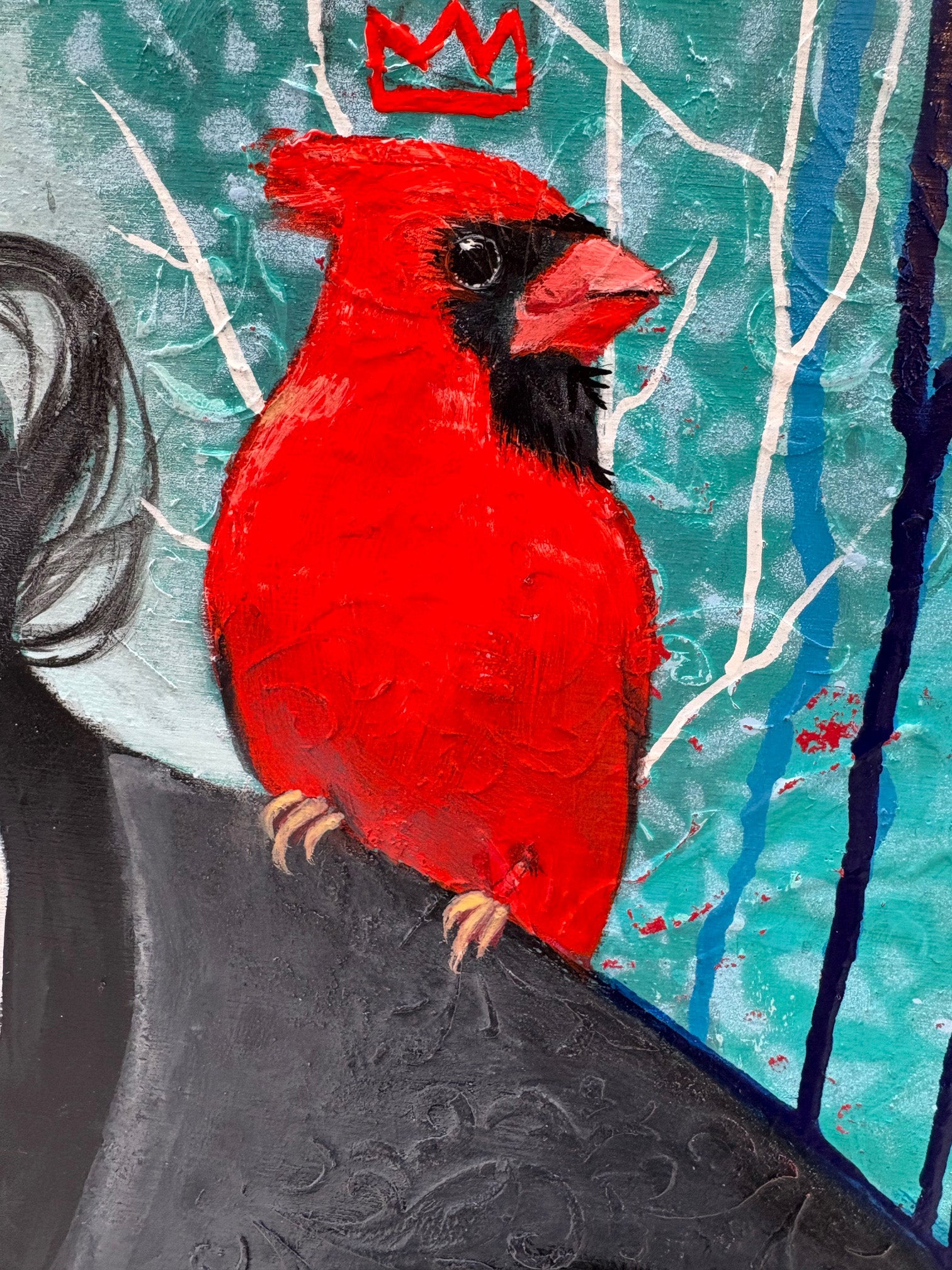 Si j’étais un oiseau, je serais un cardinal
