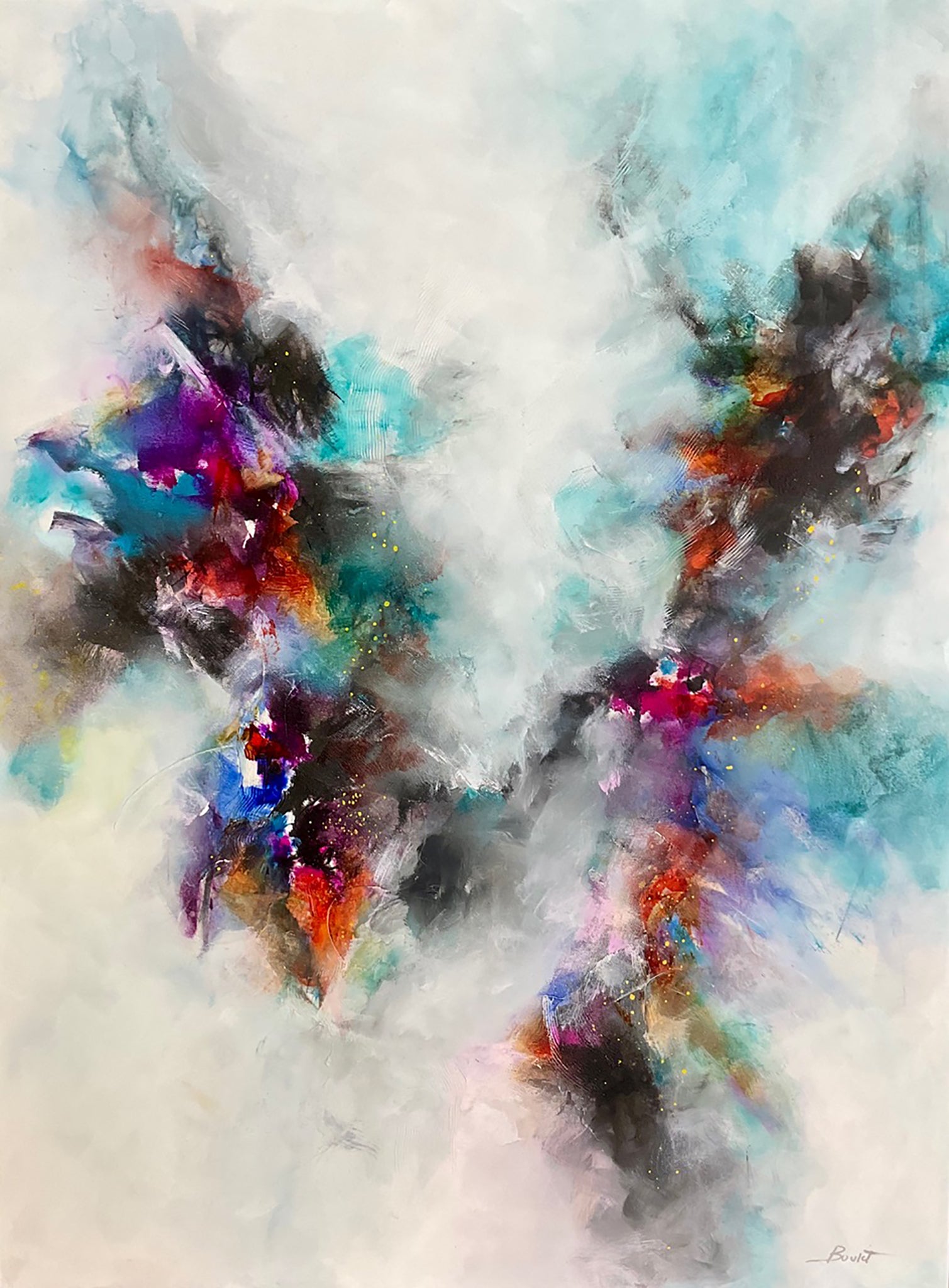 #961 Jumelles de coeur