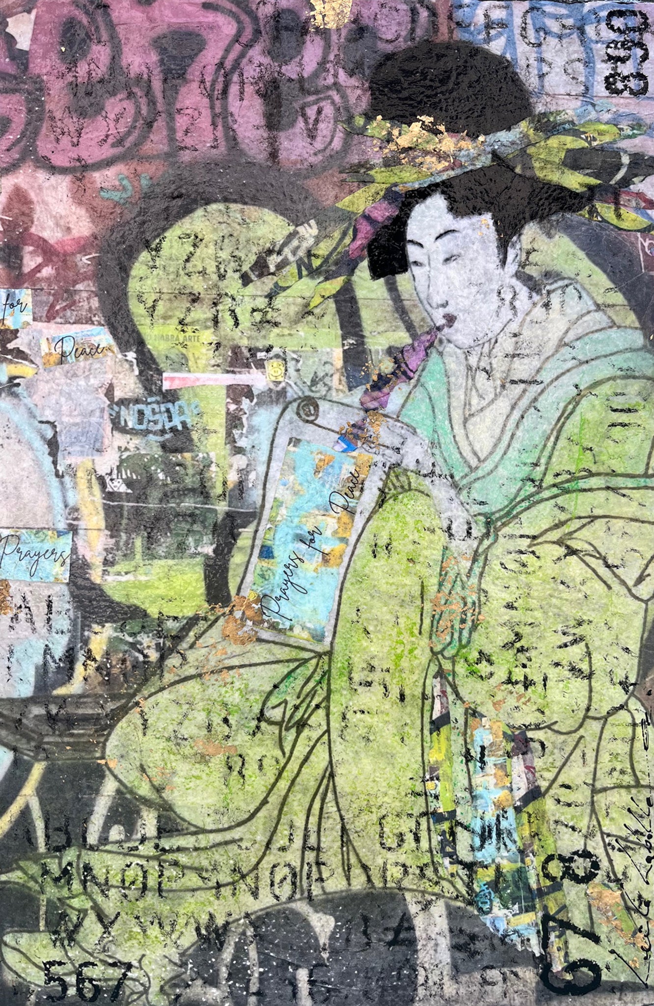 La Vagabonde ; Messenger of “Prayers for Peace”