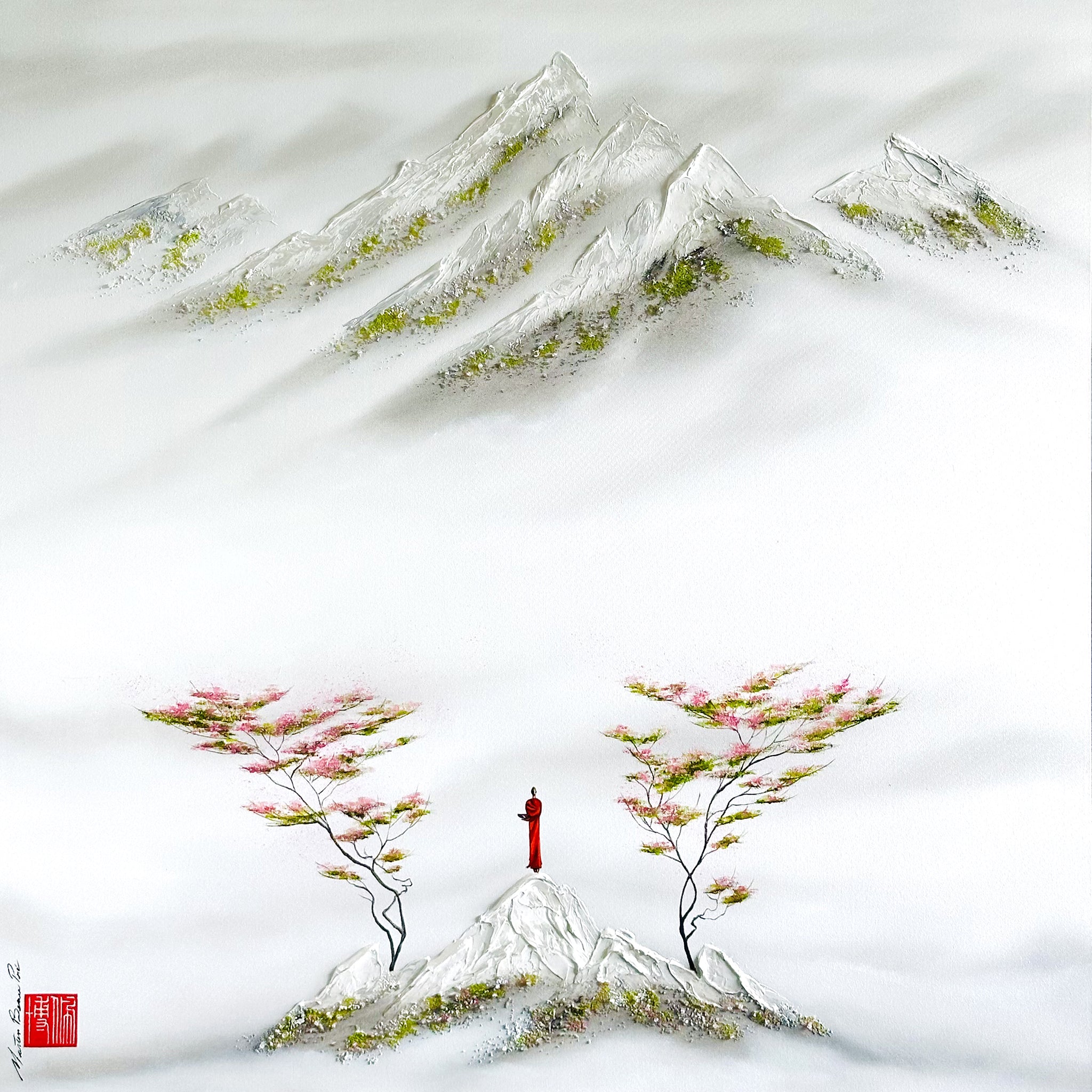 Sous la danse des cerisiers, épanouissement du coeur