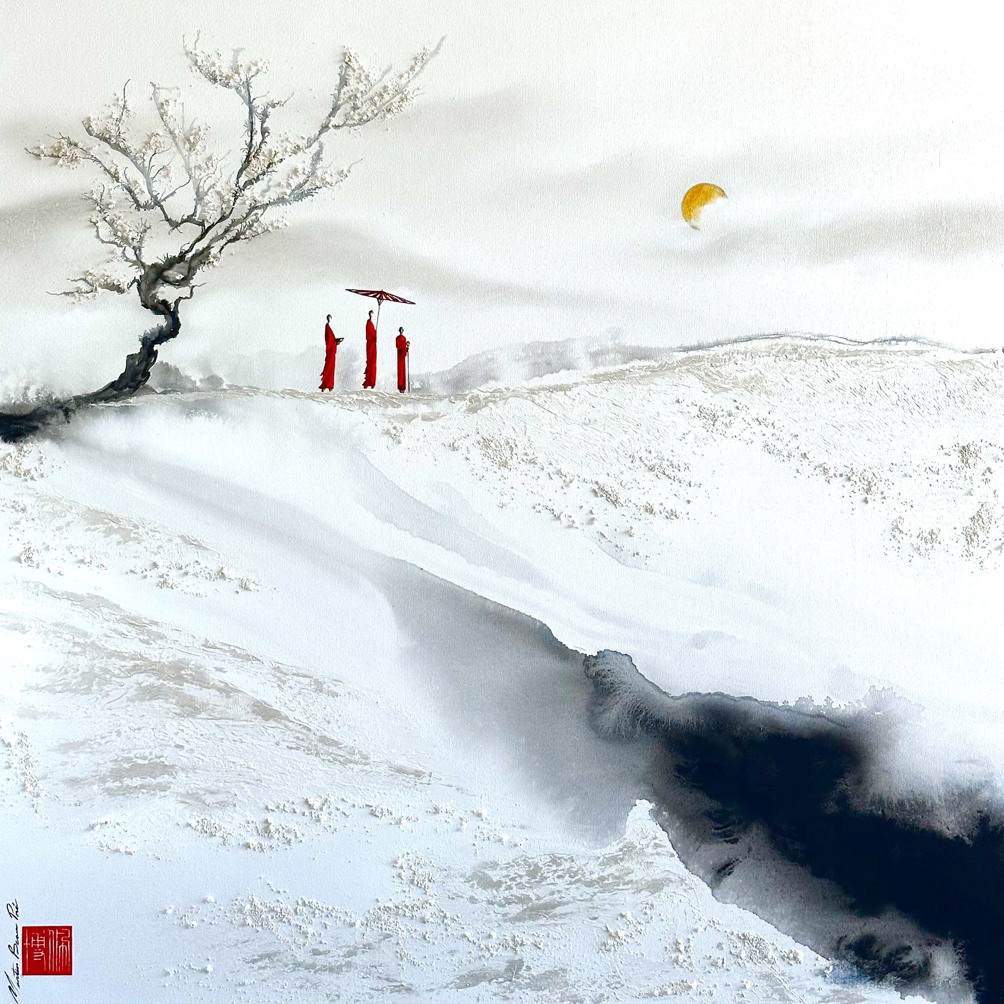 Trois coeurs, une lumière