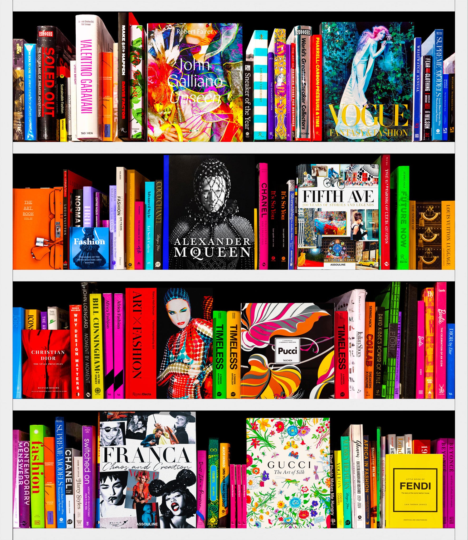 Fashion Bookscape IV (Séries/Series)