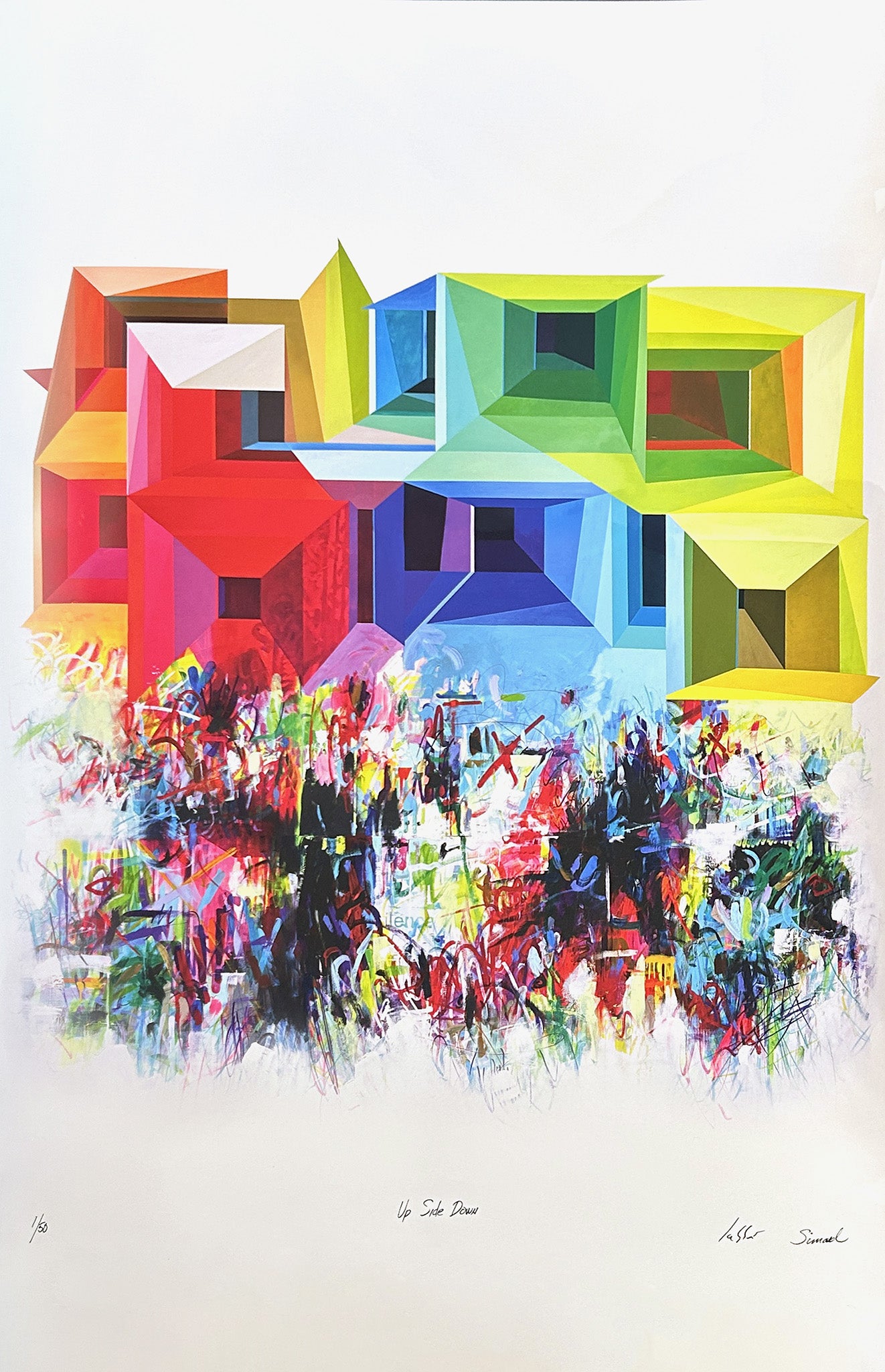 Affiche Up Side Down Labbé x Simard (Séries/Series)