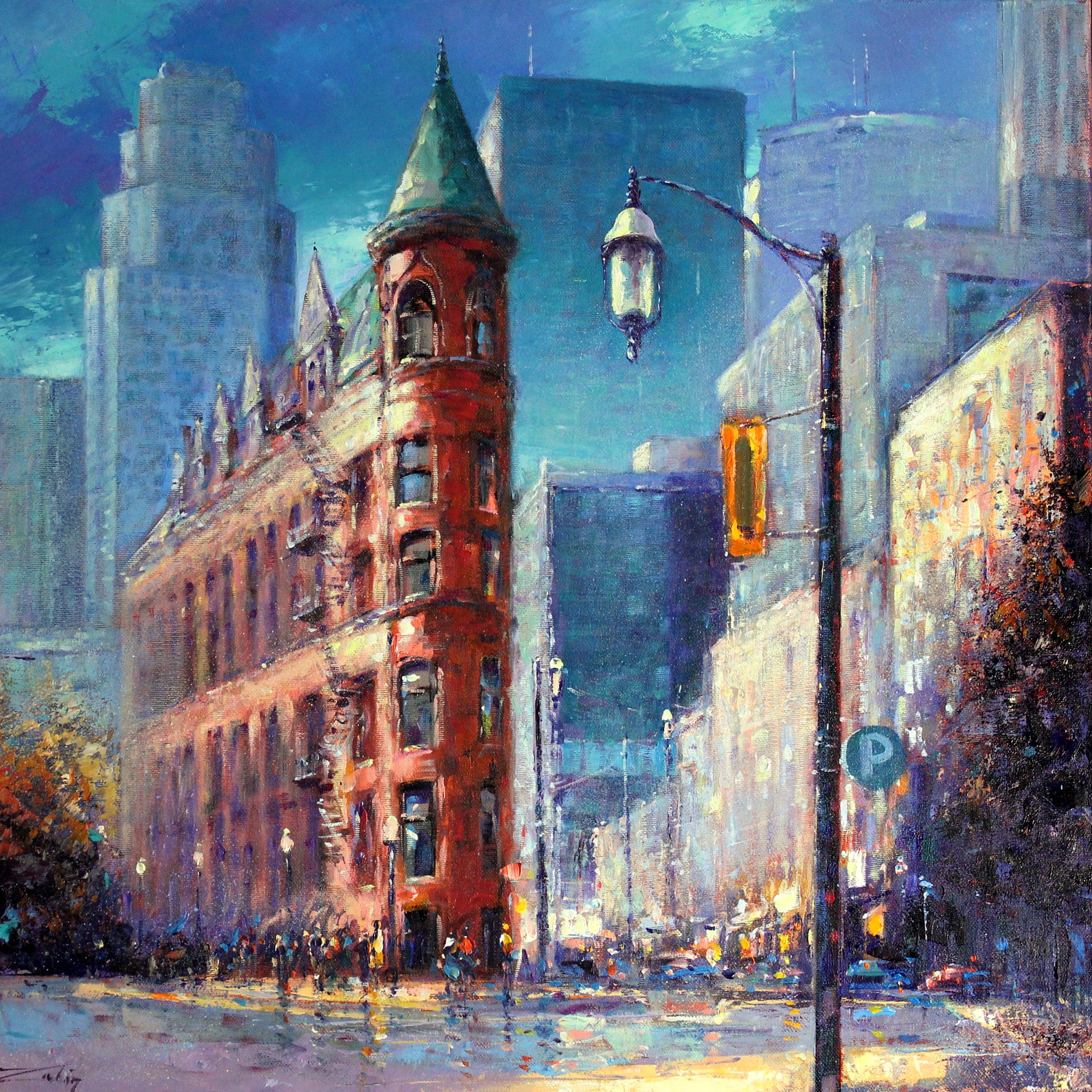 Flat Iron Building - Wellington Street - Toronto