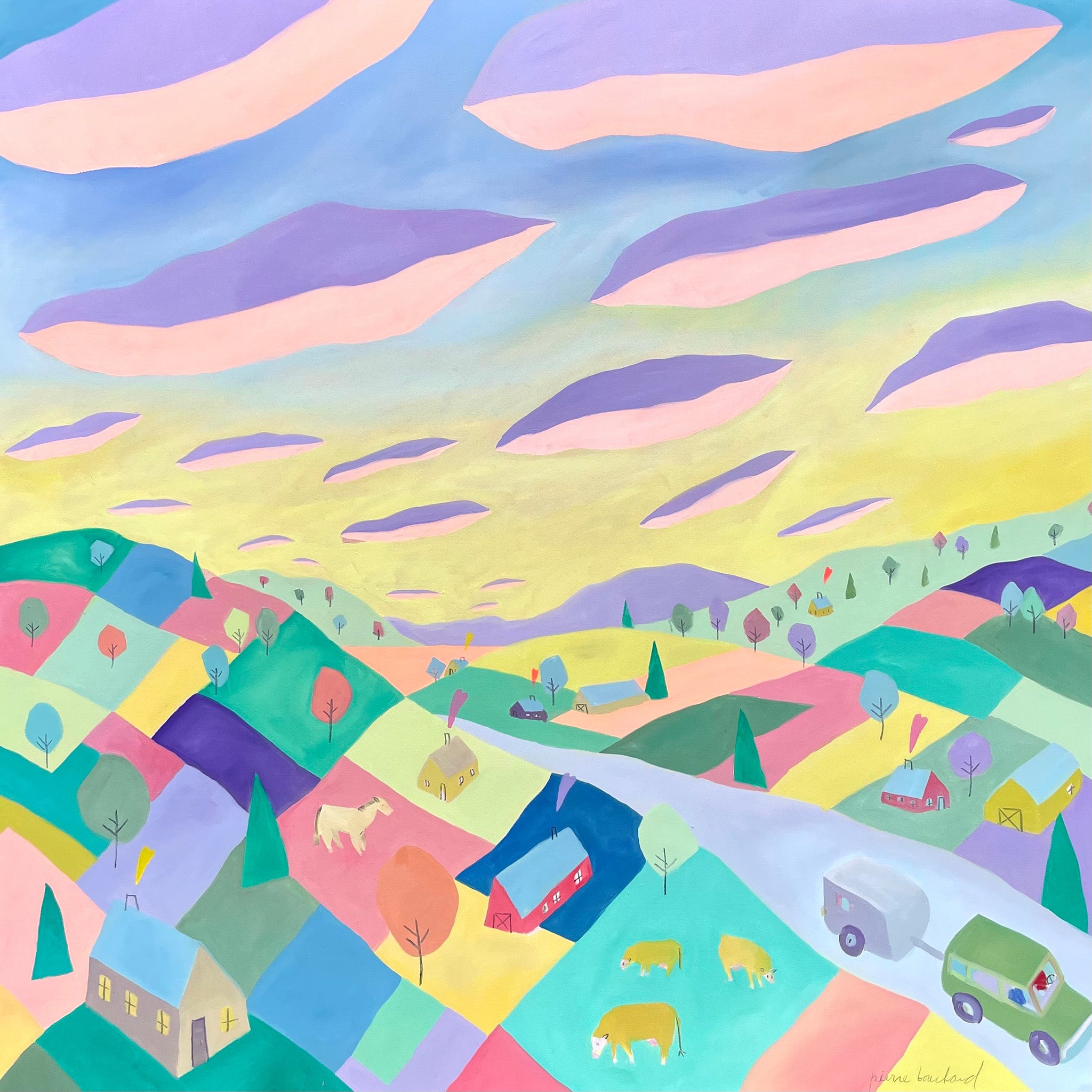 Sur la route des vacances