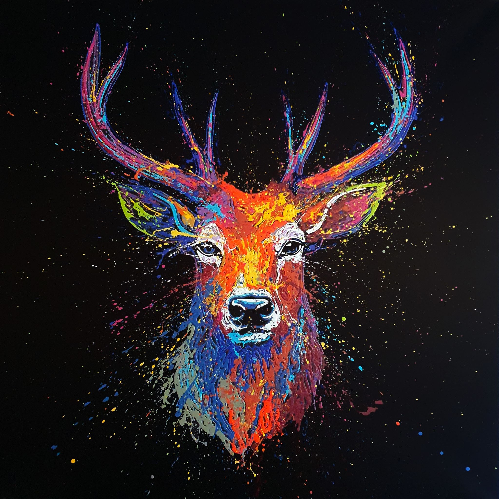 Cerf noir - Galerie d'Art Beauchamp