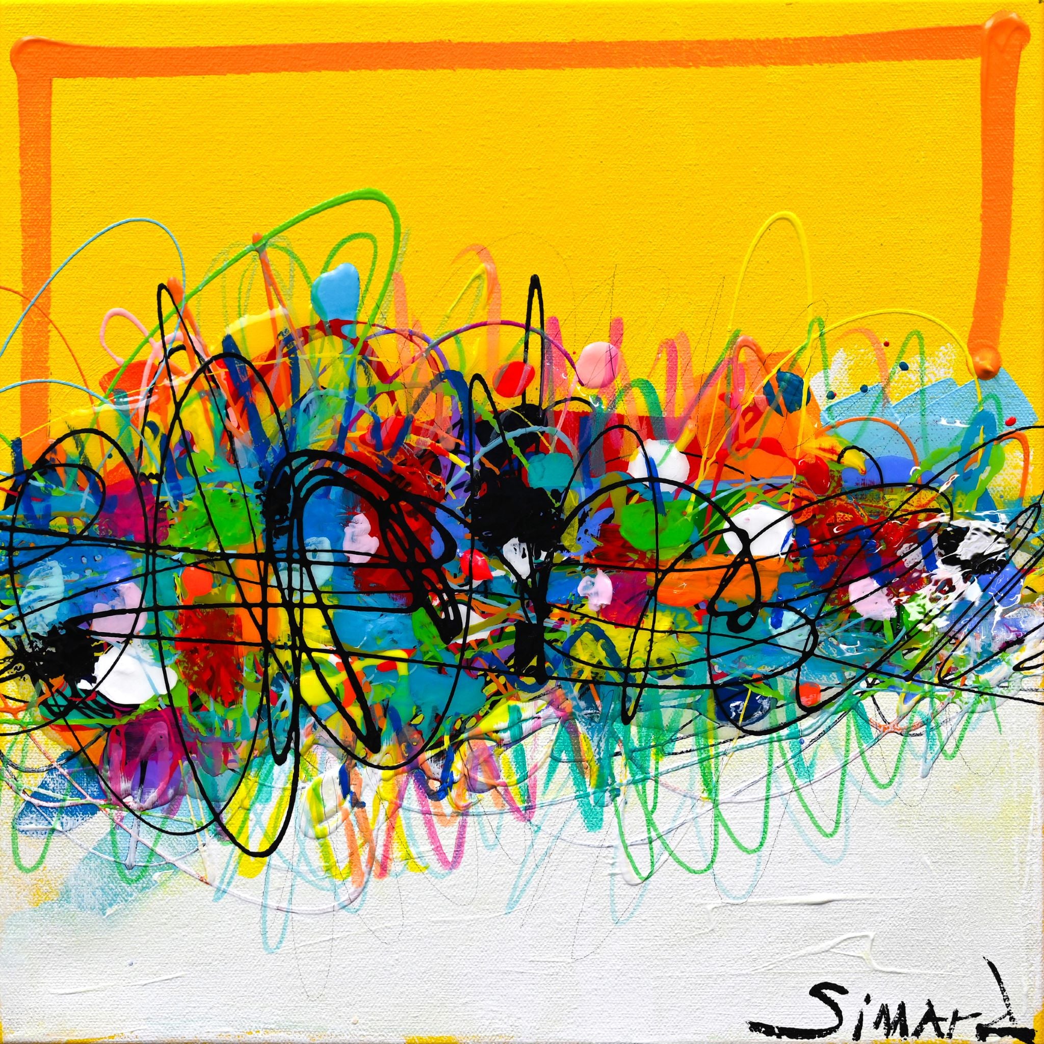 Évocation joyeuse I - Galerie d'Art Beauchamp