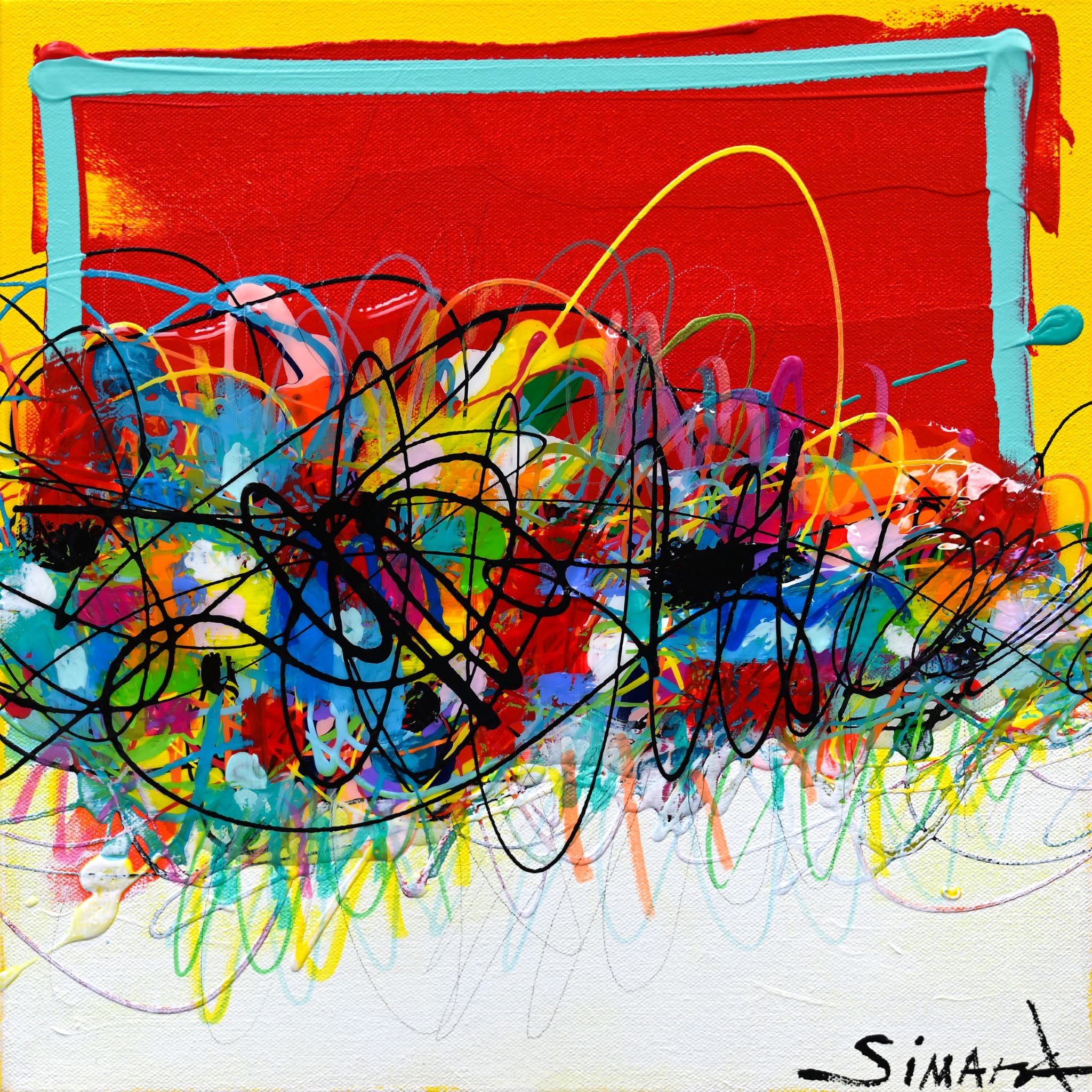 Évocation joyeuse II - Galerie d'Art Beauchamp