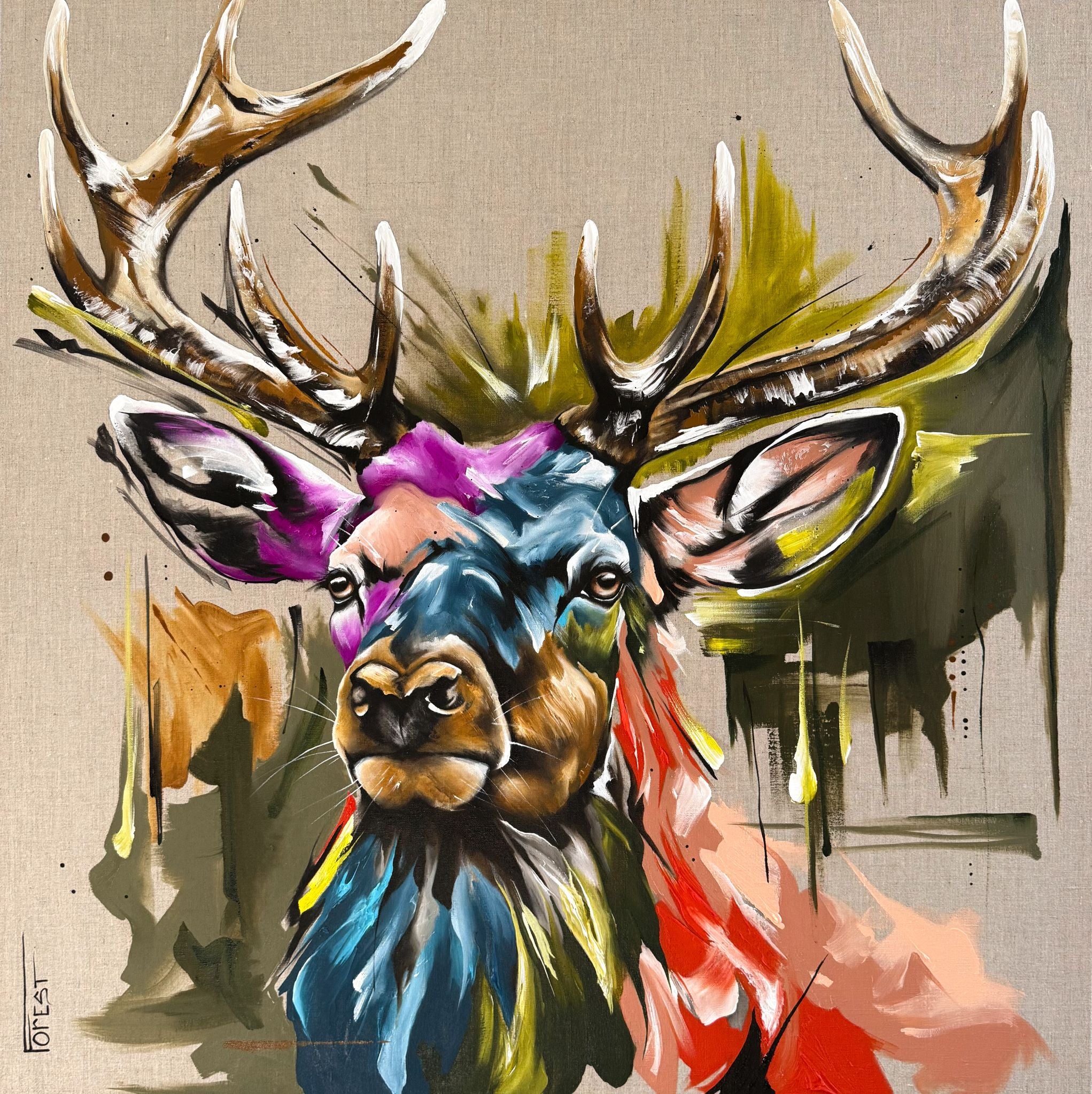 Kalf (toile sur lin)