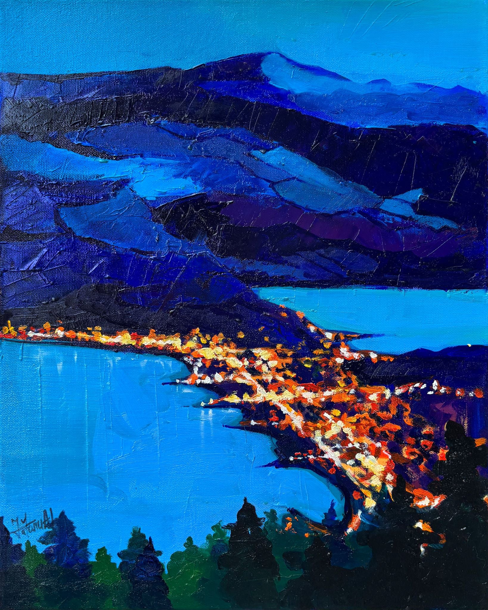 Nocturne in Blue Haze