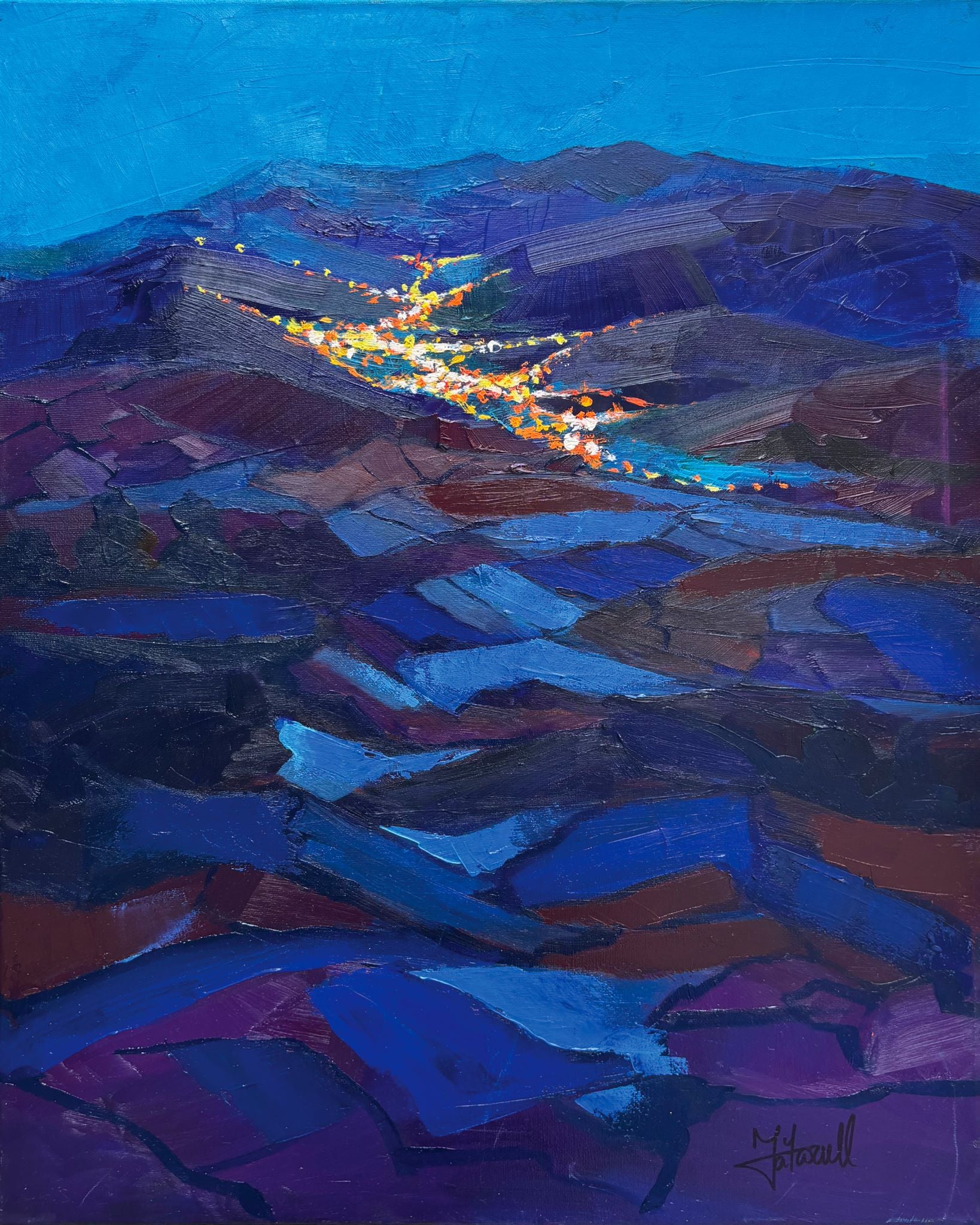 Blue hour in the Valley