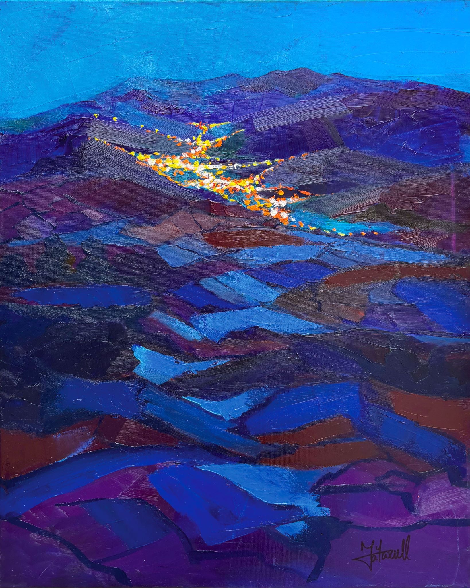 Blue hour in the Valley