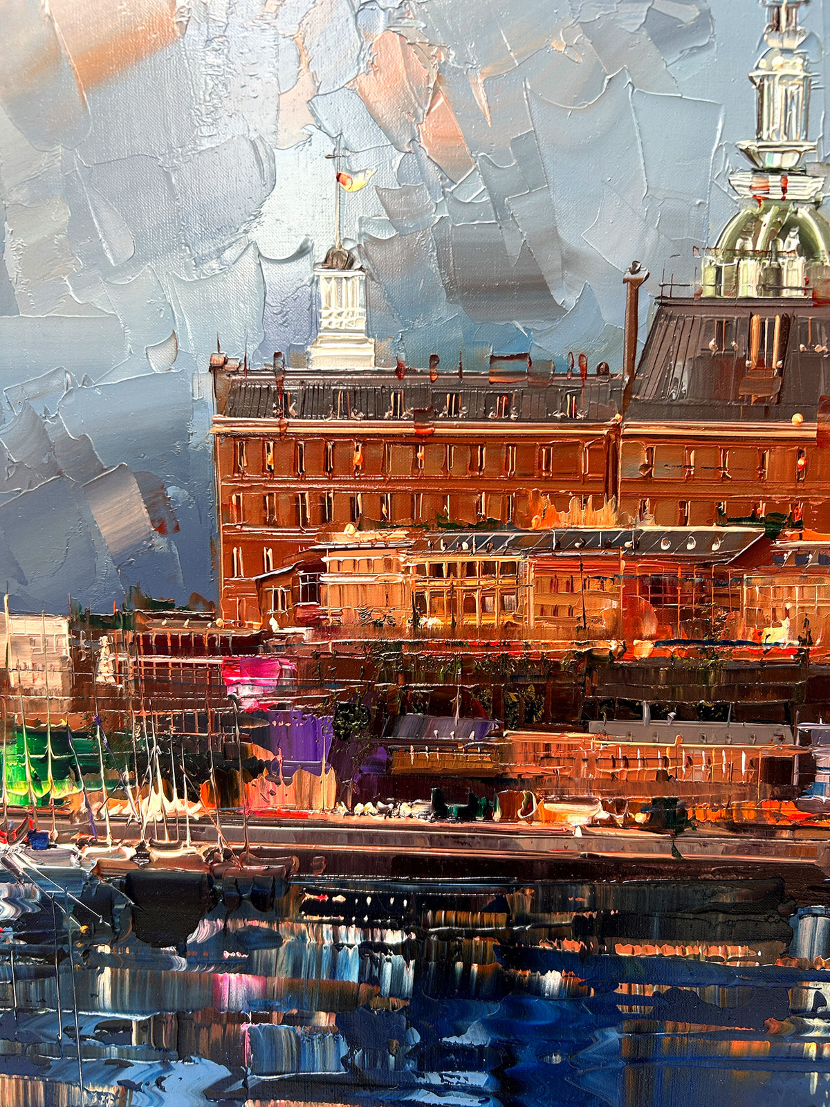 Québec : Port reflexion, Gajoum, Kal
