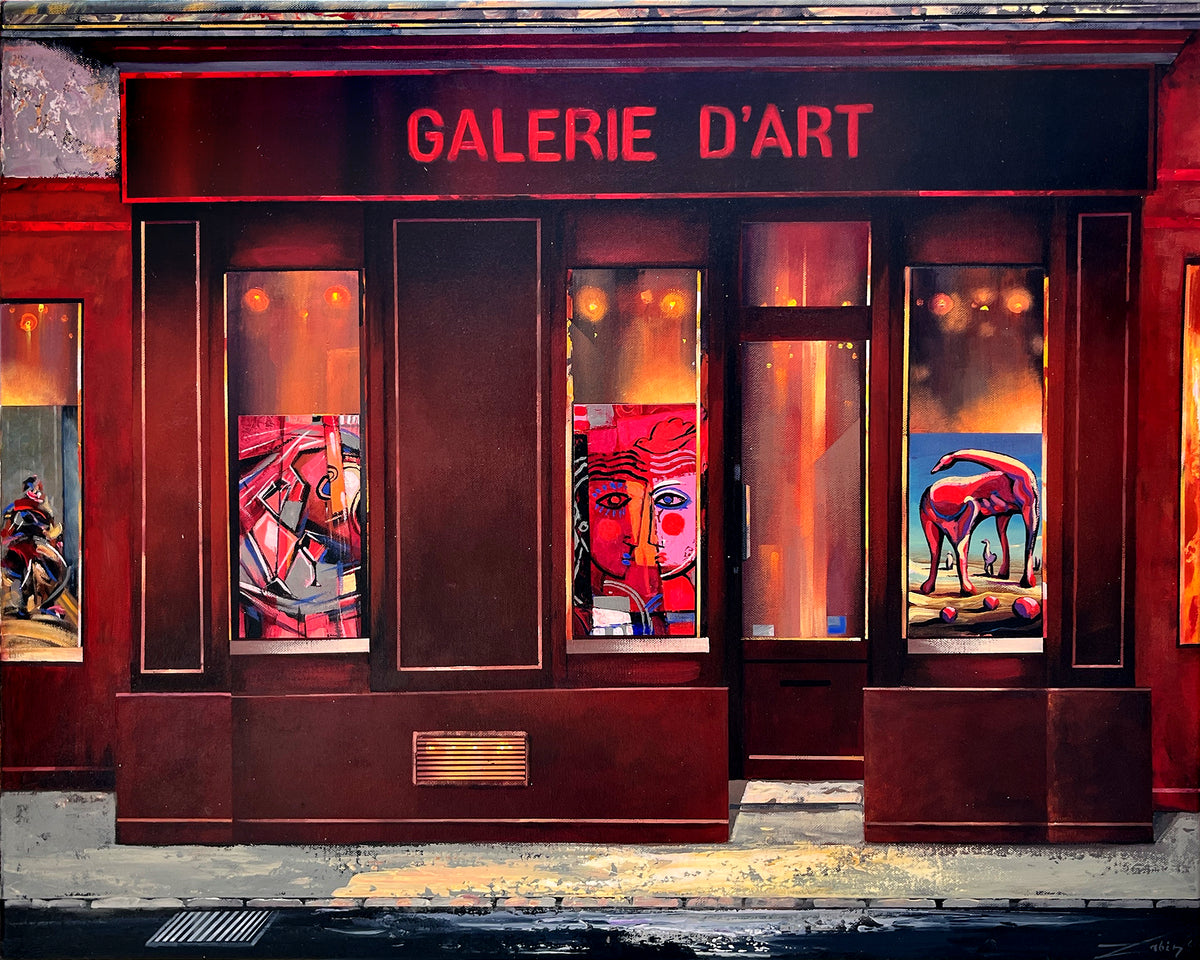 Art Zone, Zabin, Marius, Huile