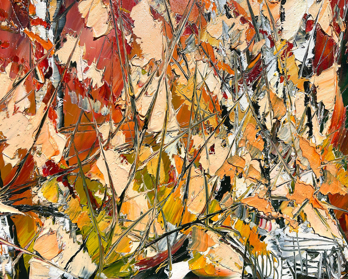 Immersion dans les couleurs, Pleau, André, Huile