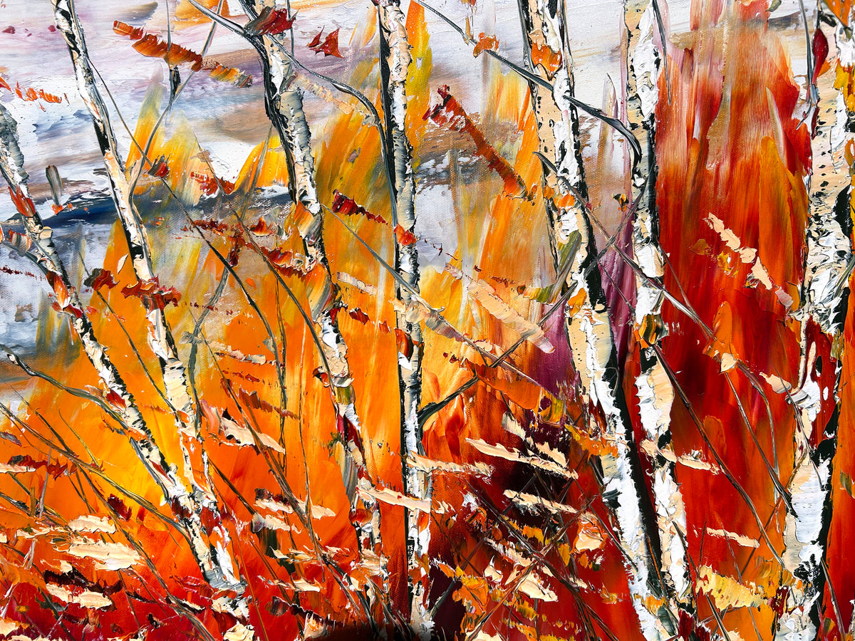 Immersion dans les couleurs, Pleau, André, Huile