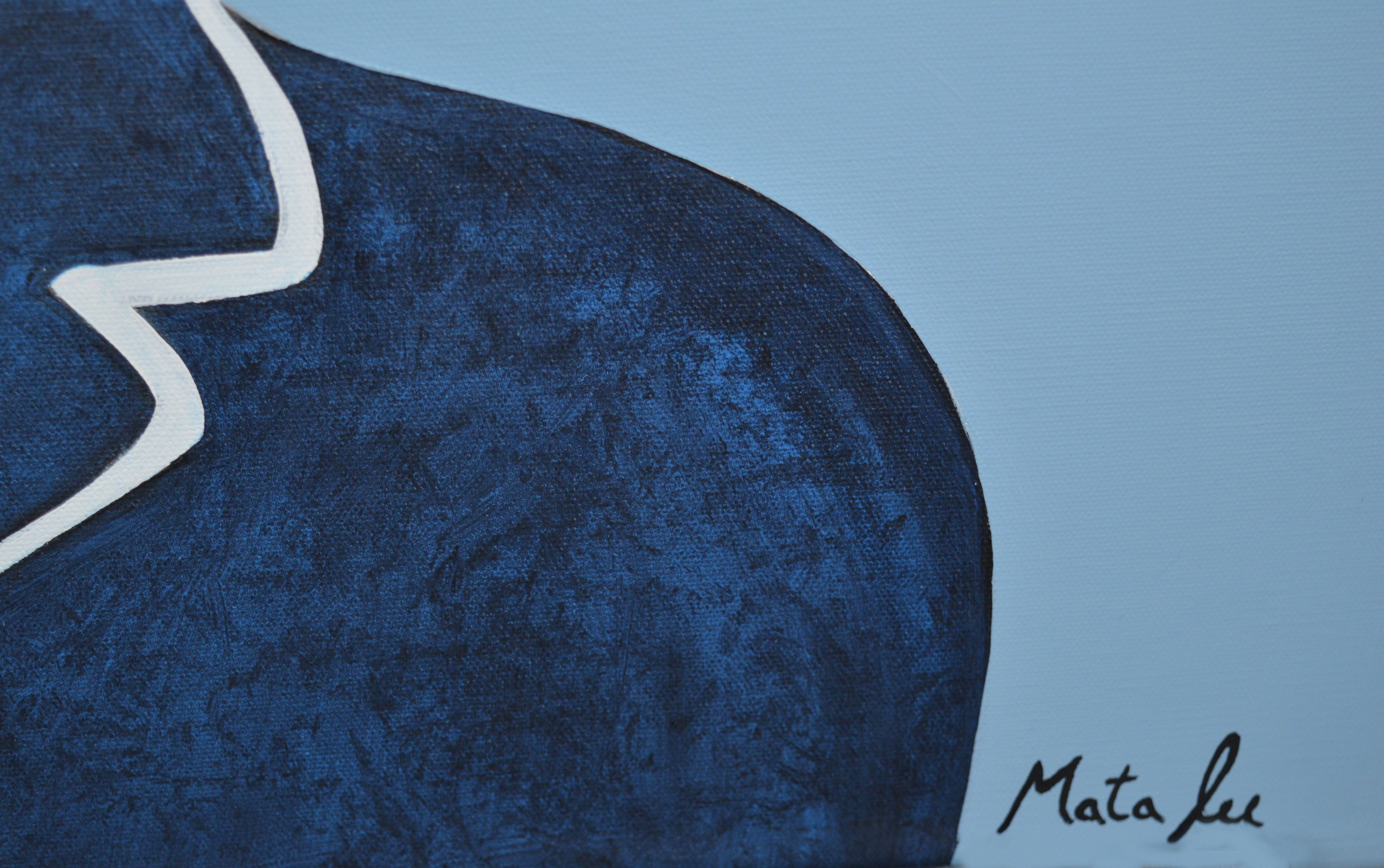 Beauté en bleu