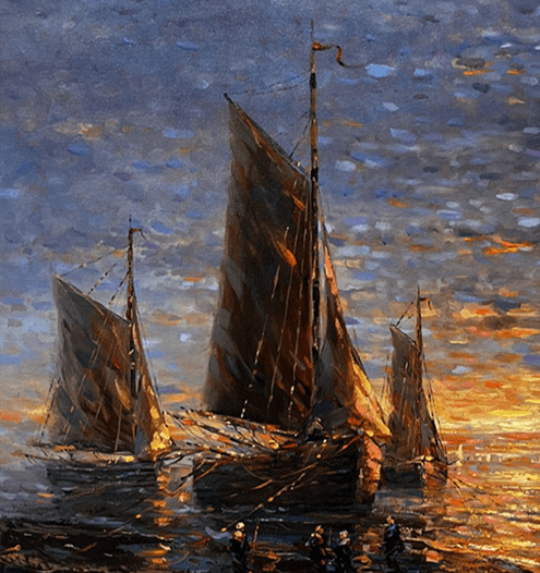 Les bateaux de pêcheurs