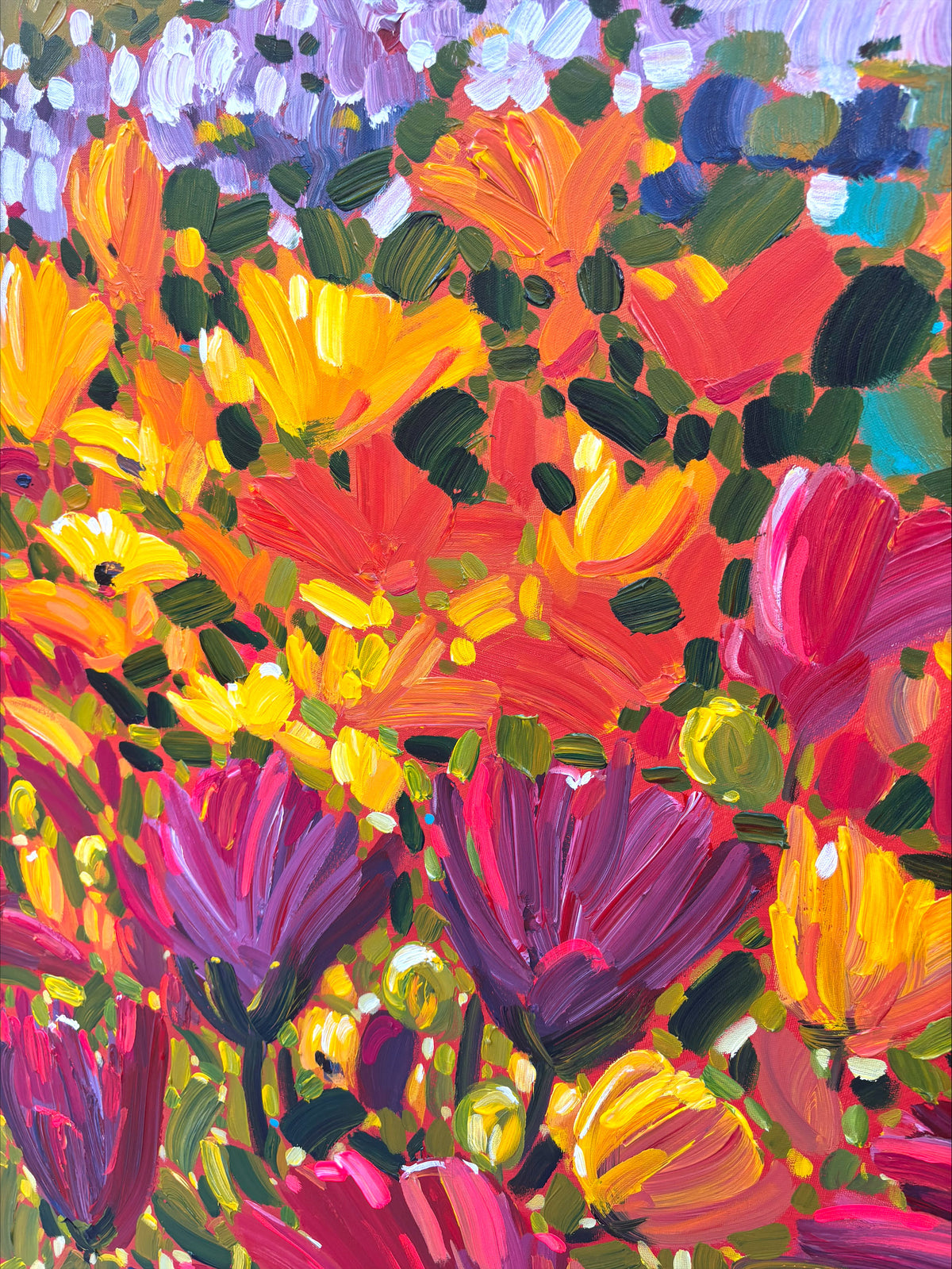 Cascades of Time Gardens, Garceau, Lynn, Acrylic