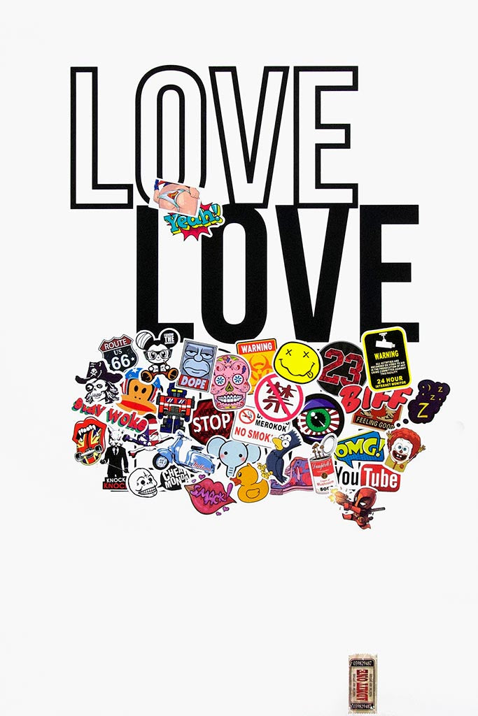 Affiche : Amour loufoque - Galerie d'Art Beauchamp