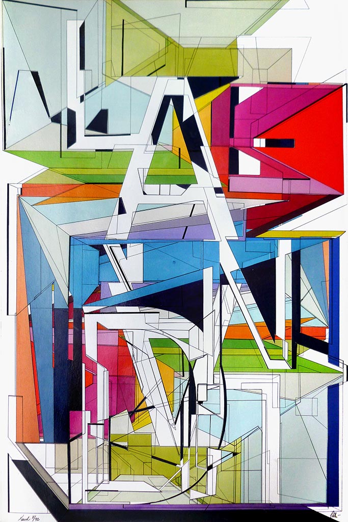 Affiche - Land 8/32 - Galerie d'Art Beauchamp