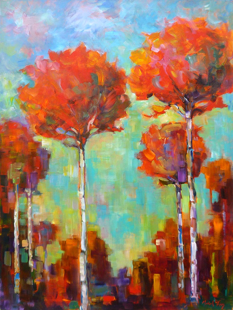 Algoma Poplars III - Galerie d'Art Beauchamp