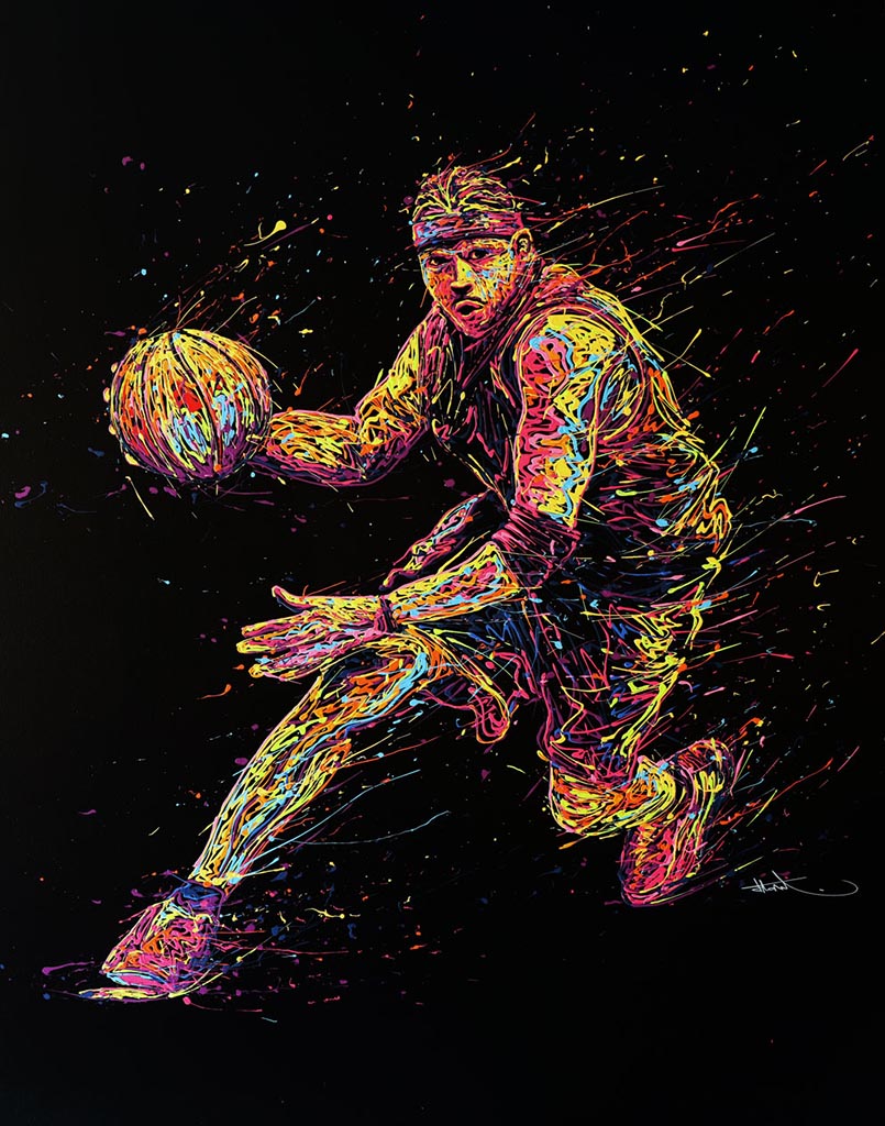 Allen Iverson - Galerie d'Art Beauchamp