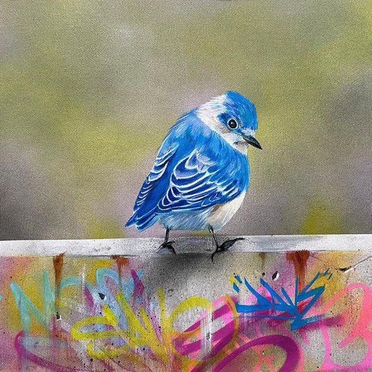 Blue Bird - Galerie d'Art Beauchamp