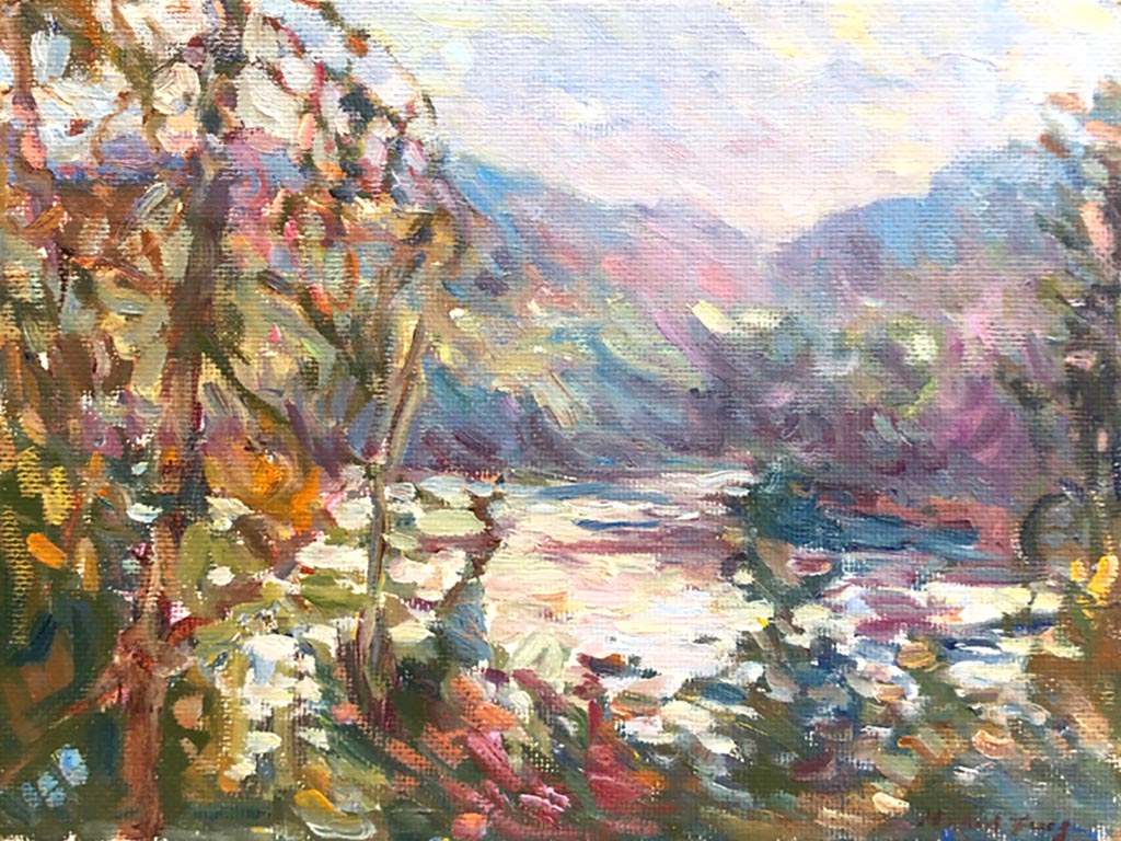 By The Water I - Galerie d'Art Beauchamp