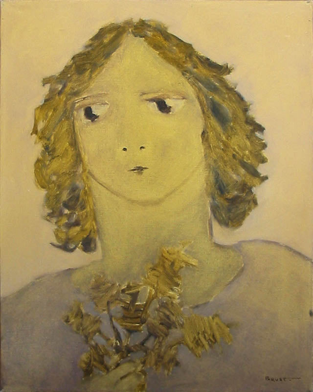 Celle aux fleurs - Galerie d'Art Beauchamp