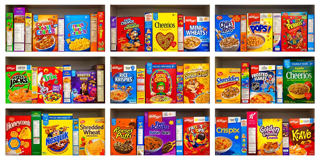 Cereal Foodscape (Série/Series) - Galerie d'Art Beauchamp