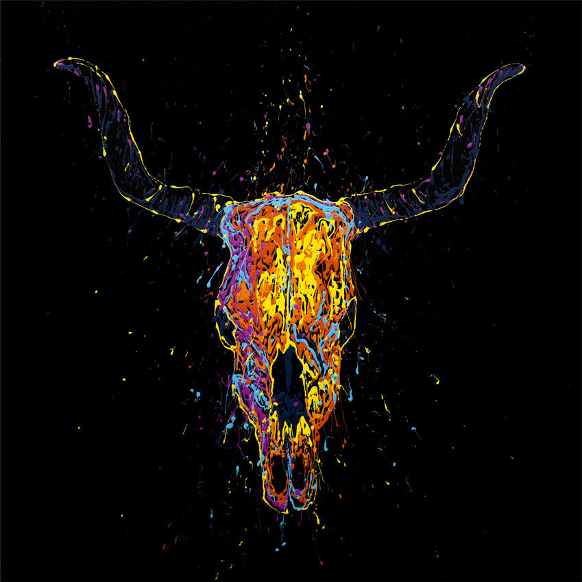 Cow Skull - Galerie d'Art Beauchamp