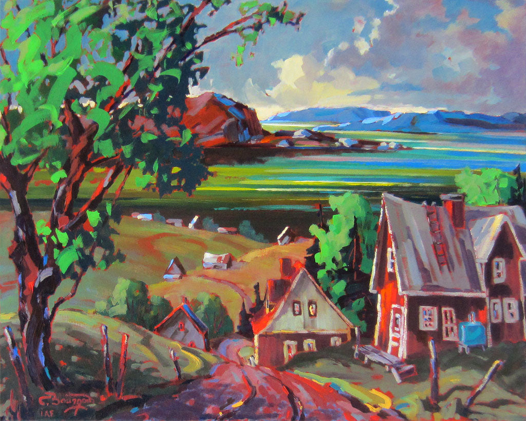 Descente au fleuve de Bourgoin, Clarence Galerie d'Art Beauchamp