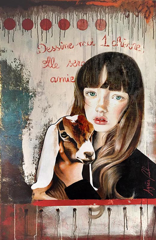 Dessine-moi une chèvre - Galerie d'Art Beauchamp