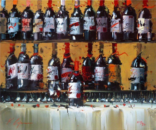 (Giclée) Wine Bar II - Galerie d'Art Beauchamp