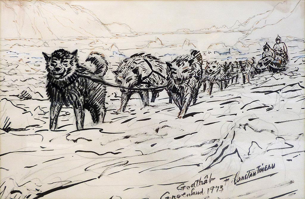 Godthâb - Groenland 1973 - Galerie d'Art Beauchamp