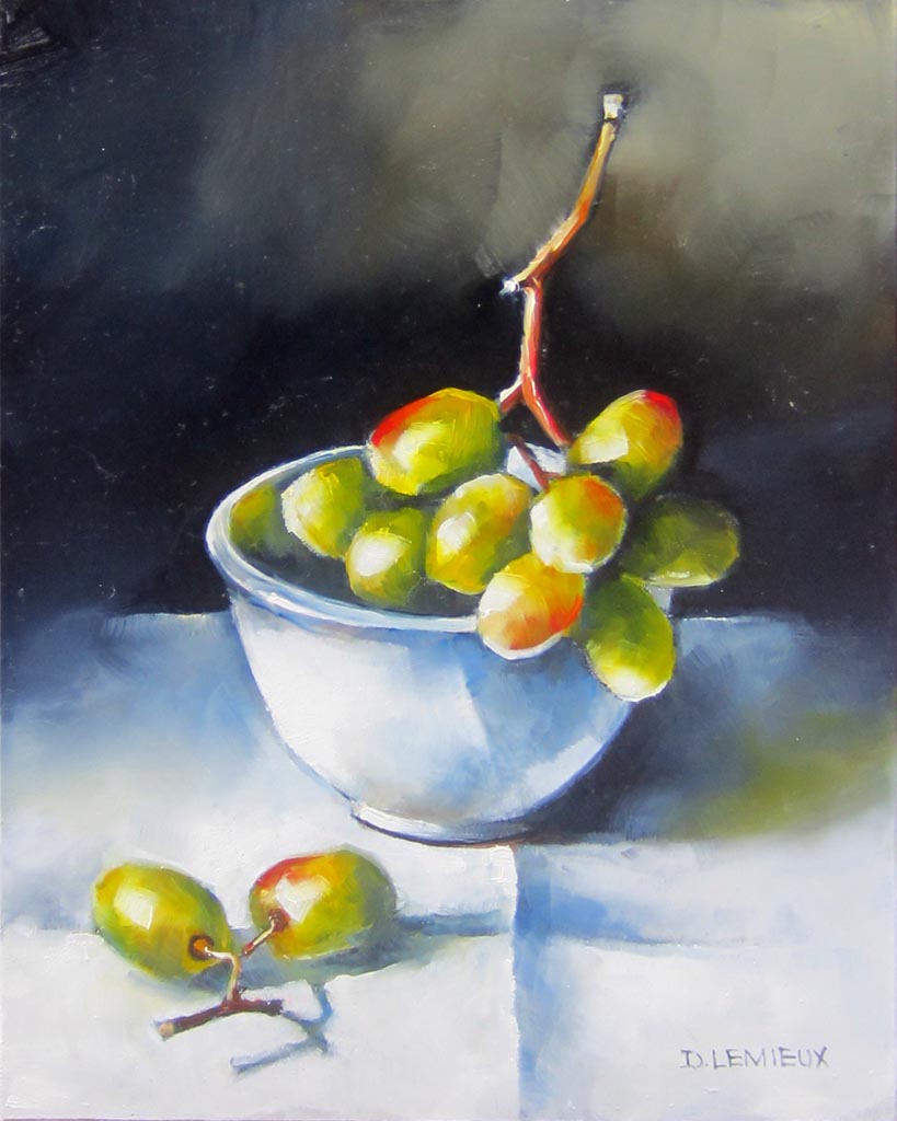 Green grapes - Galerie d'Art Beauchamp