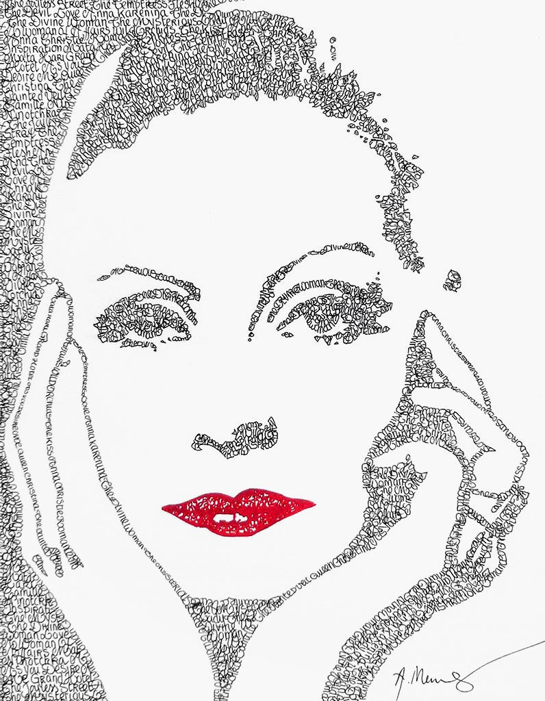 Greta Garbo - Galerie d'Art Beauchamp