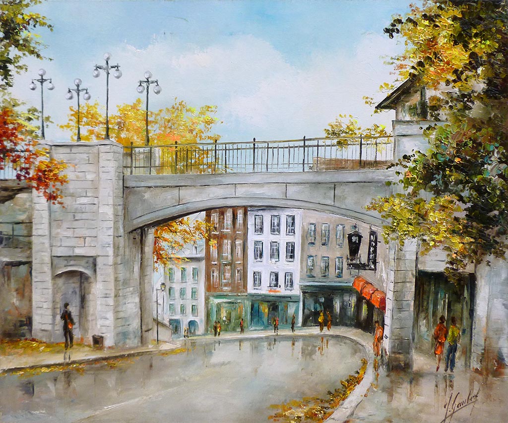La passerelle Prescott - Galerie d'Art Beauchamp