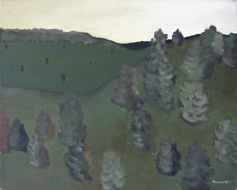 Le champs de luzerne - Galerie d'Art Beauchamp