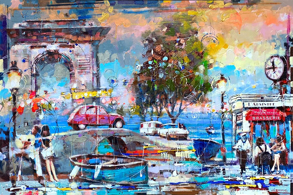 Melody From Riviera - Galerie d'Art Beauchamp