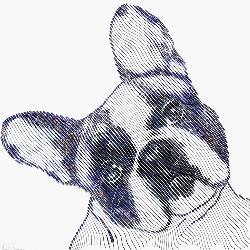 Mon meilleur ami mon bouledogue - Galerie d'Art Beauchamp