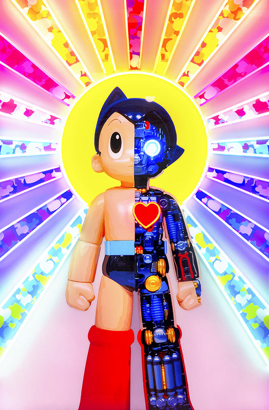 Néon Astro Boy (Série/Series) - Galerie d'Art Beauchamp