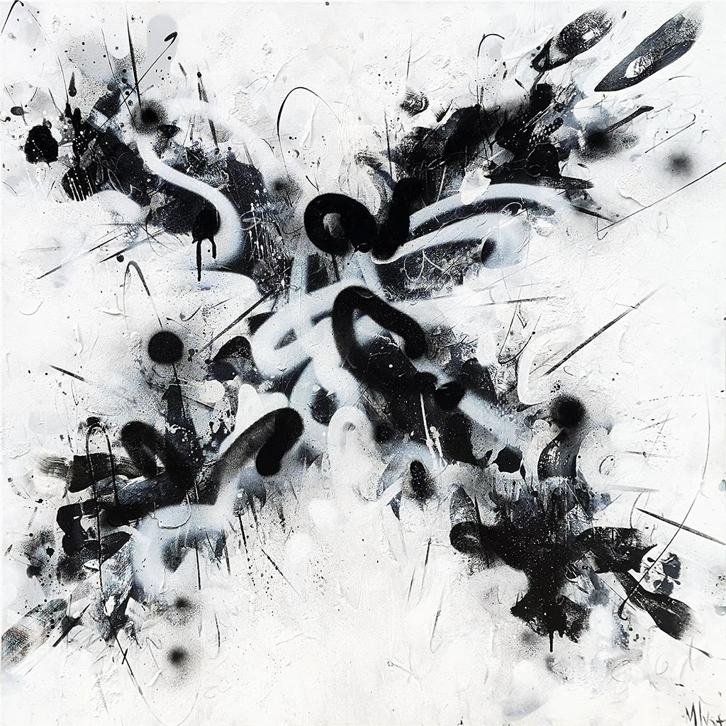 Noir et blanc - Introspection - Galerie d'Art Beauchamp